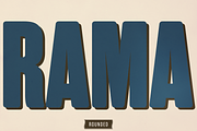 Rama Gothic Rounded, a Sans Serif Font by Dharma Type (Thumbnail 1 of 10)