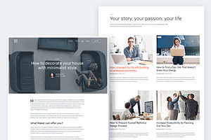 Maker - Creative Agency Template