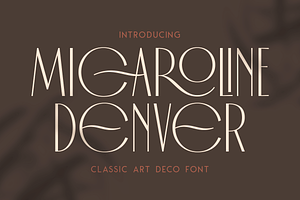Micaroline Classic Typeface, a Sans Serif Font by Martype