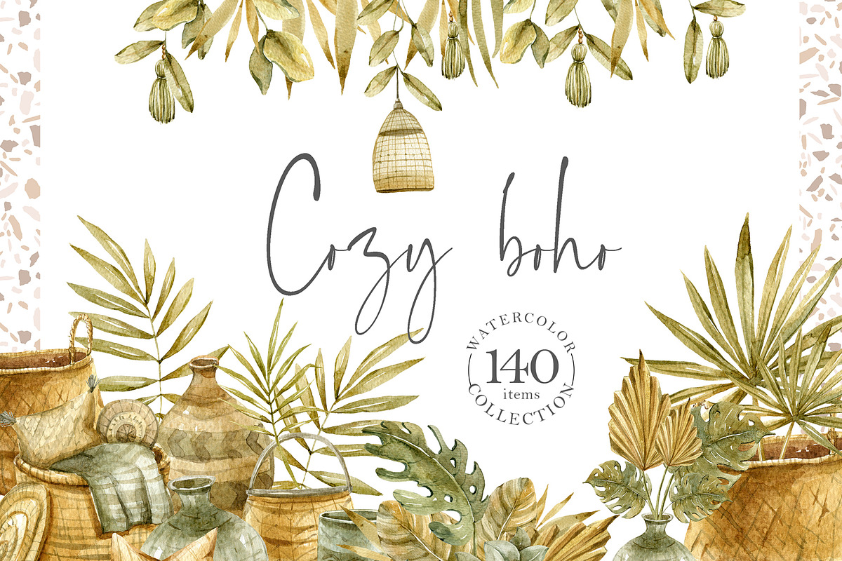 SALE! 6in1 Bundle-watercolor set, an Animal Illustration by Tiana Geo (Photo 3 of 7)