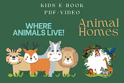 Discovering Animal Homes Together, a Magazine Template by Crox Studio | Digital (Thumbnail 1 of 5)