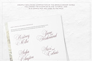Old England Wedding Suite Collection, an Invitation Template by volume 1 visual design (Thumbnail 19 of 33)