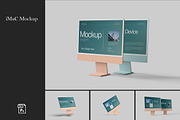 iMac Mockup, a Mac Mockup by SimpangGraphics (Thumbnail 1 of 6)