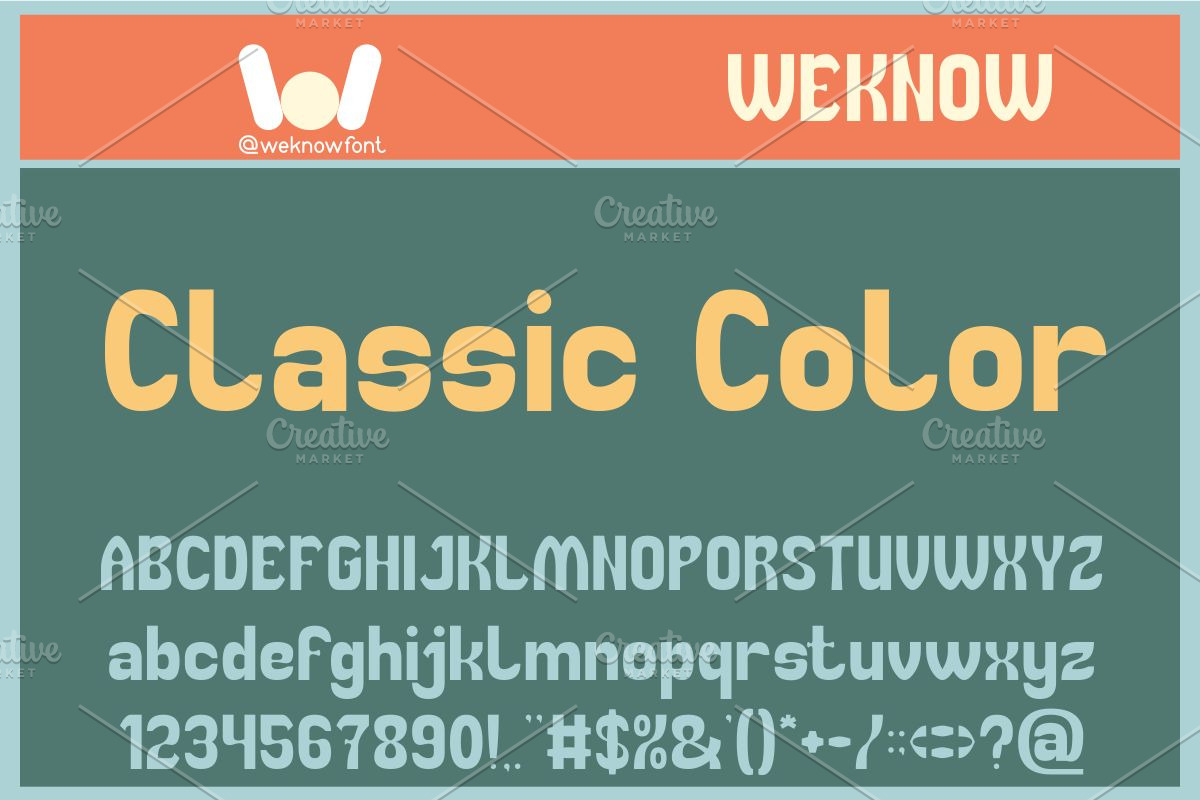 Collect the moment, a Font by weknow (Photo 3 of 8)
