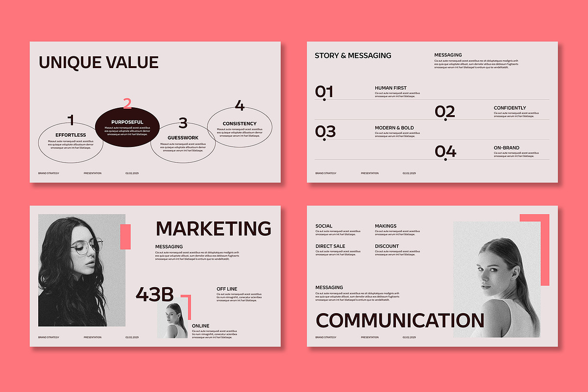 Creative Brand Strategy Presentation, a Presentation Template by Mighty-Slide (Photo 4 of 5)