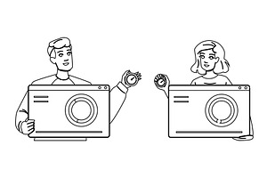 page speed vector, a Technology Illustration by pikepicture