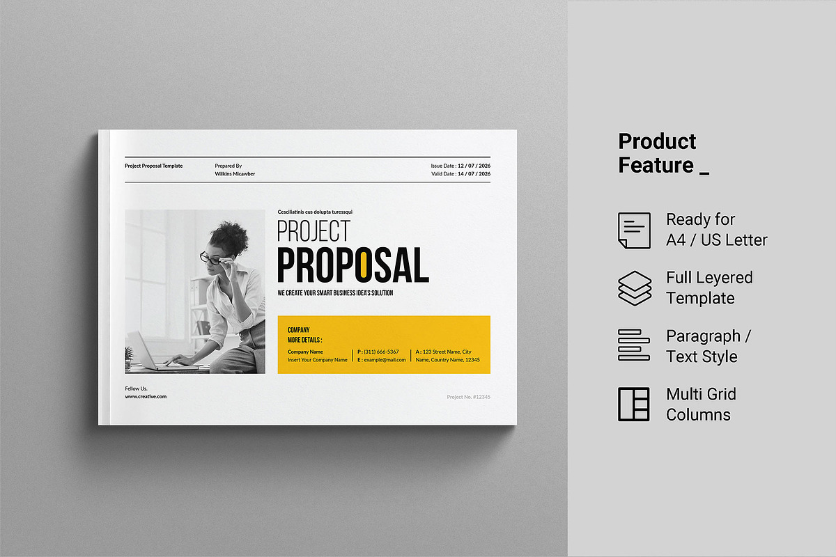 Project Proposal Template Landscape preview 2