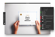 7x5in Paper Card Rounded Corners, a Mockup by Custom Scene (Thumbnail 7 of 10)