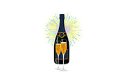 Sparkling Champagne Art Pack, an Object Graphic by Gfx_Store (Thumbnail 13 of 16)