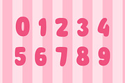 Barbie Love Font, a Font by Fourteen Letter (Thumbnail 2 of 6)