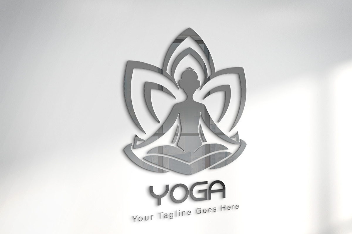 Professional Yoga Logo Design, a Branding & Logo Template by YUDesignStore (Photo 2 of 8)