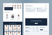 Senior High School Website, an UI Kit Template by peterdraw (Thumbnail 6 of 9)