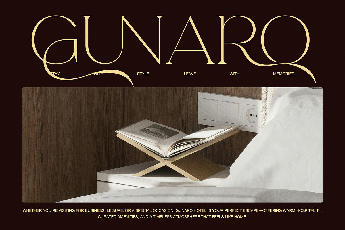 The Harid Elegant Serif Font, a Serif Font by Elegant Font (Photo 6 of 8)