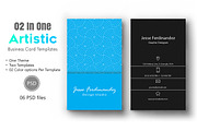 Artistic Business Card Bundle, a Business Card Template by M6 Gallery (Thumbnail 18 of 18)