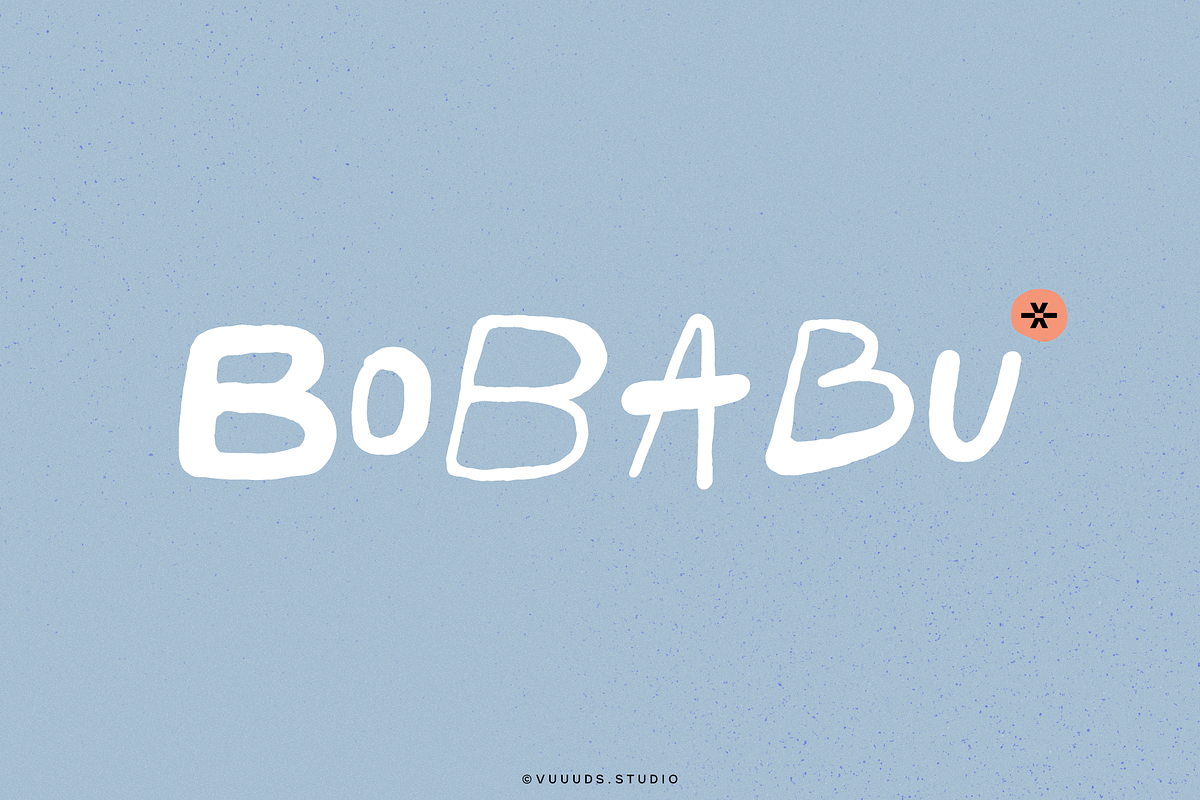 Bobabu, a Handwritten Font by vuuuds (Photo 1 of 7)