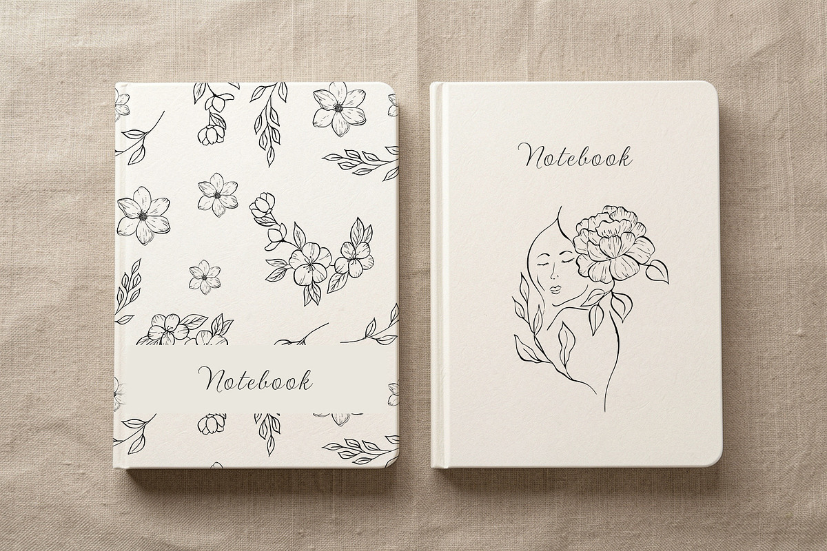 WOMEN - line art collection, an Illustration by Navenzeles (Photo 12 of 14)