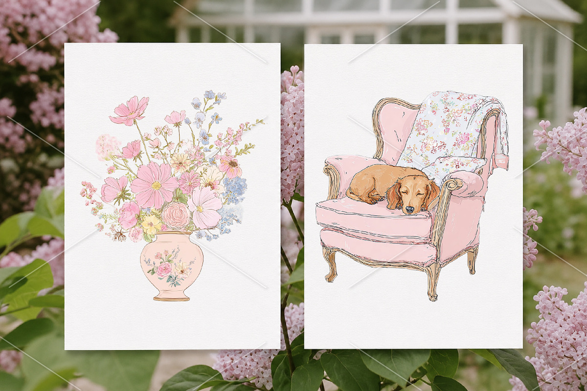 Watercolor Girl Power Woman Clipart, a Seasonal Illustration by Canvas Craft (Photo 6 of 10)