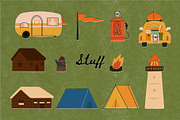 National Park & Camping MAP CREATOR, a Person Illustration by Paper Cherry (Thumbnail 3 of 21)
