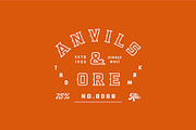 Anvil | Hand Forged Serif, a Serif Font by Beveled Design Co. (Thumbnail 11 of 14)