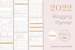 2022 Blogging Planner