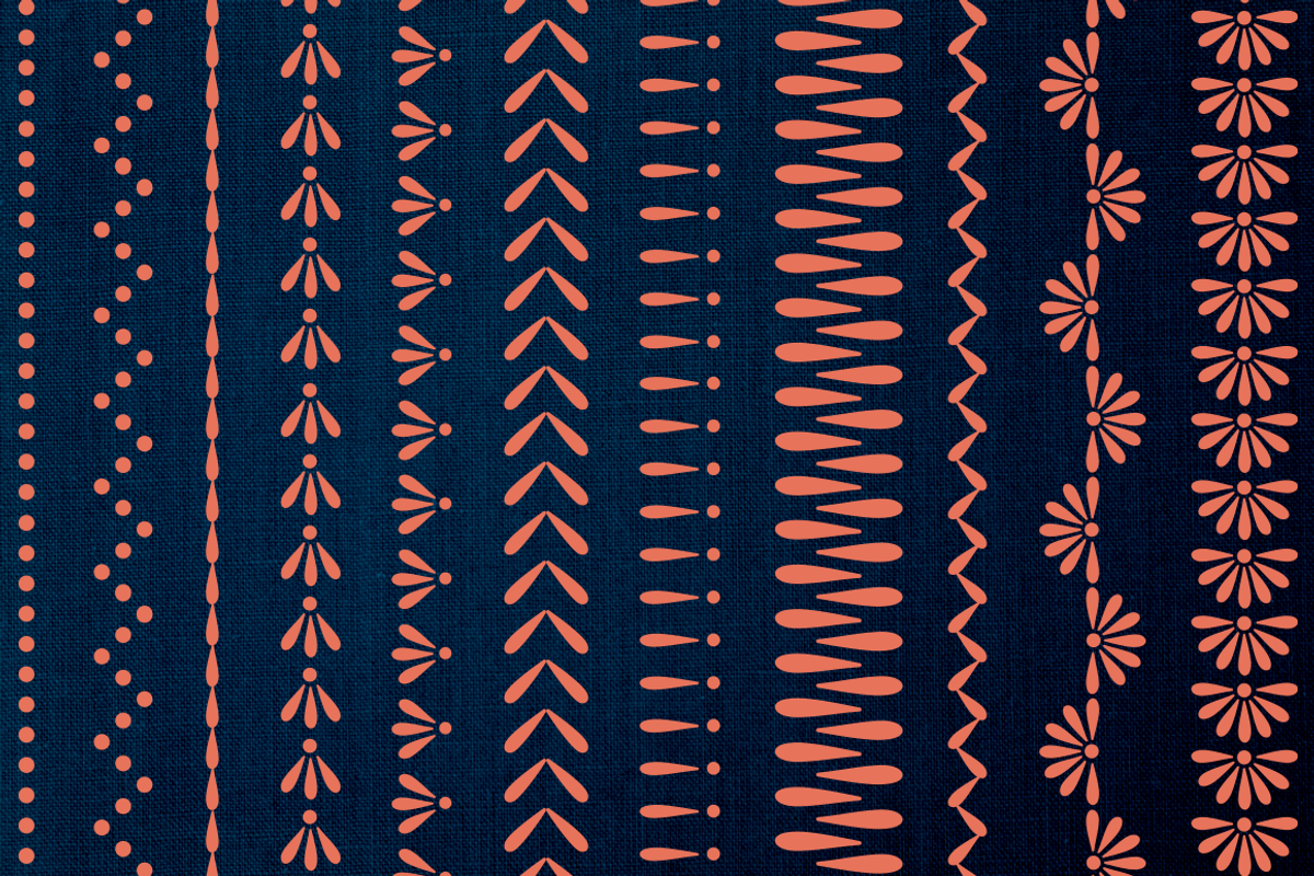 Baltic Patterns & Elements, a Pattern Graphic by Inkwell Supply Co