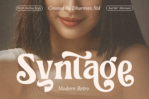 Syntage - Modern Retro Serif