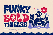Groovy Waves - Retro Font, a Handwritten Font by figuree studio (Thumbnail 2 of 10)