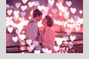 Valentine Heart Bokeh Overlays, a Texture Graphic by PhotoSpirit (Thumbnail 3 of 8)