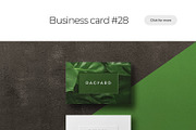 Business Card Mockup Template Bundle, a Business Card Template by PrintPixel (Thumbnail 77 of 104)