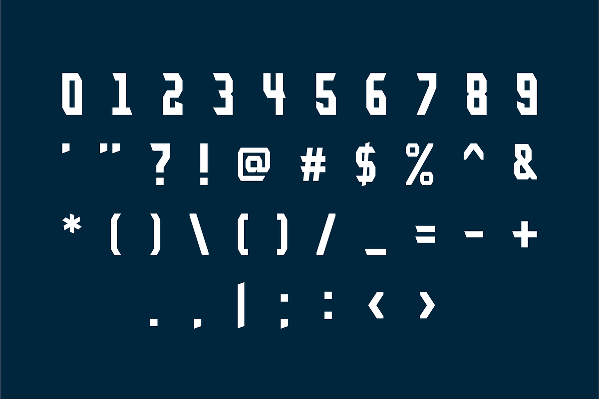 Colossal Sports Font Bundle, a Serif Font by Studio One Four (Photo 31 of 31)