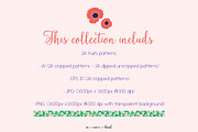 Happy Flowers collection, a Pattern Graphic by Mona Ahmed (Thumbnail 6 of 6)