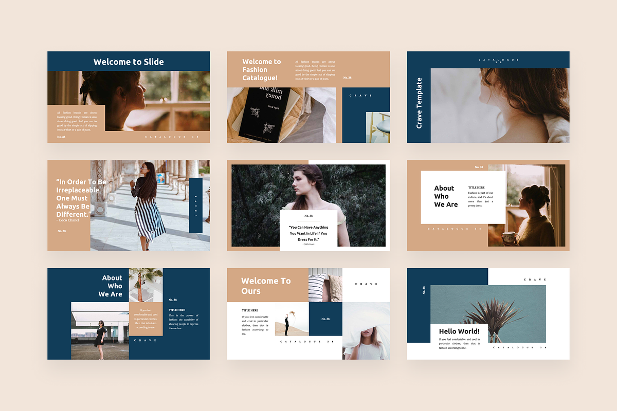 Crave Creative Keynote Template, a Presentation Template by uiplus (Photo 2 of 5)