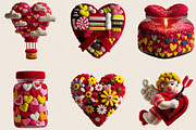 Valentine's Clipart Bundle., an Illustration by SVGArt (Thumbnail 3 of 8)