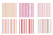 light pink vertical stripes pattern, an Illustration by Designworld (Thumbnail 2 of 4)