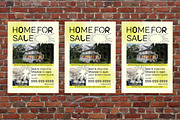 Abstract Home For Sale Flyer Set, a Flyer Template by Aiyari Graphic (Thumbnail 3 of 3)