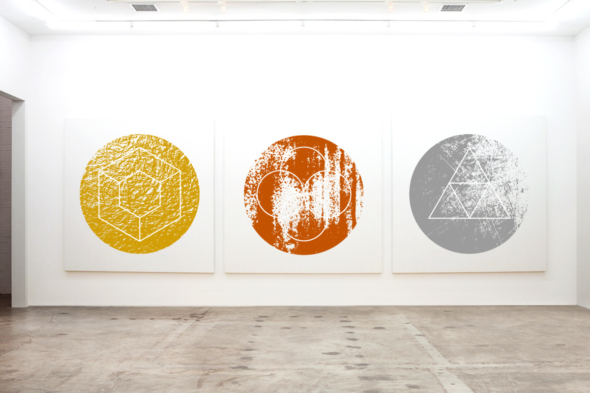 Metallic Textures - 12 Vectors, a Texture Graphic by Offset (Photo 8 of 11)