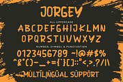 Jorgey, a Handwritten Font by Gatype (Thumbnail 6 of 7)