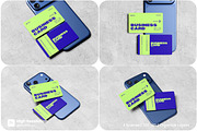 Business Card Mockup, a Merchandise Mockup by HanaSaka_Studio (Thumbnail 1 of 5)