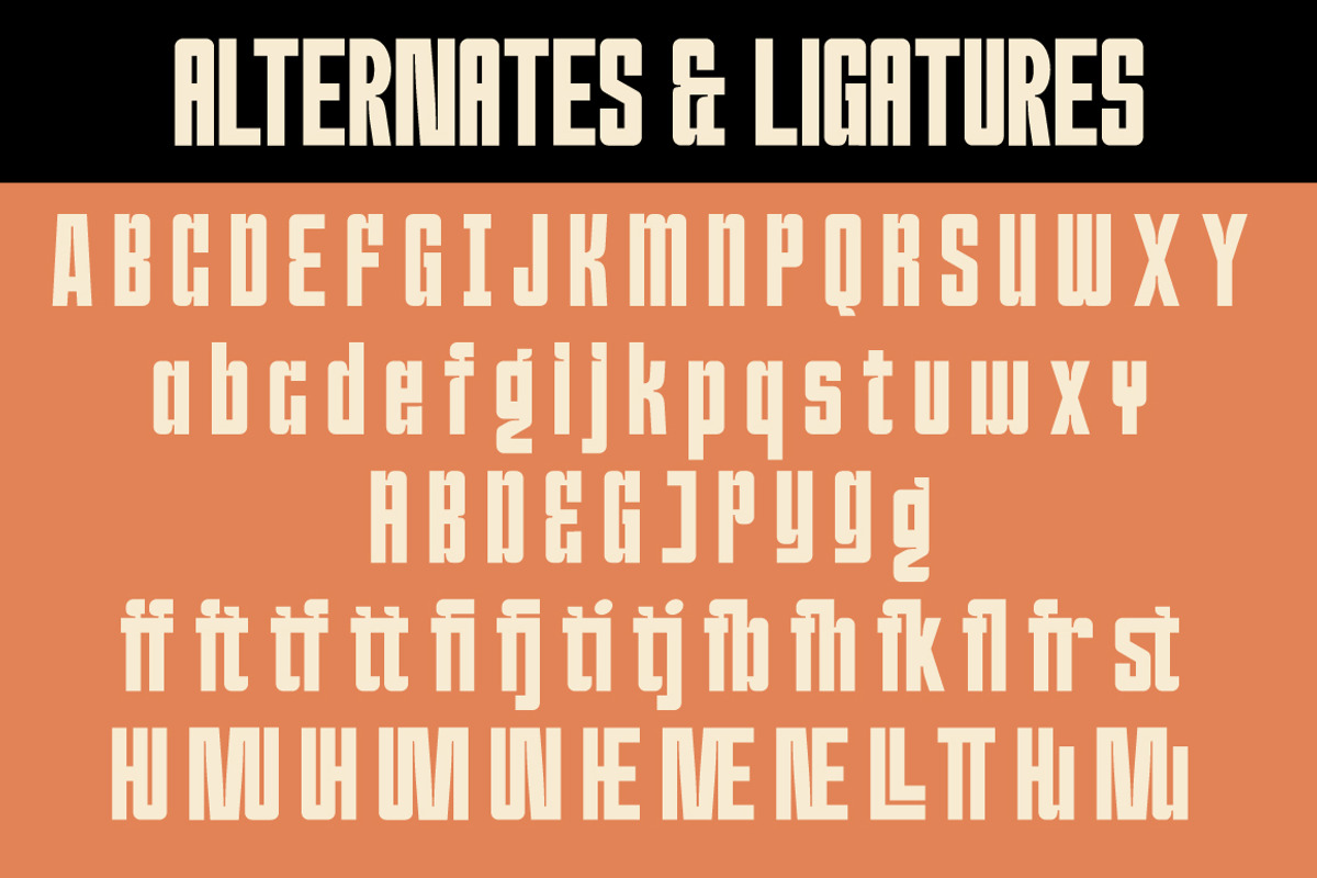 Mugend - Sans Condensed Font, a Sans Serif Font by tebaltipislab (Photo 8 of 13)