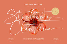 Starhontis Clentiona Stylish Font