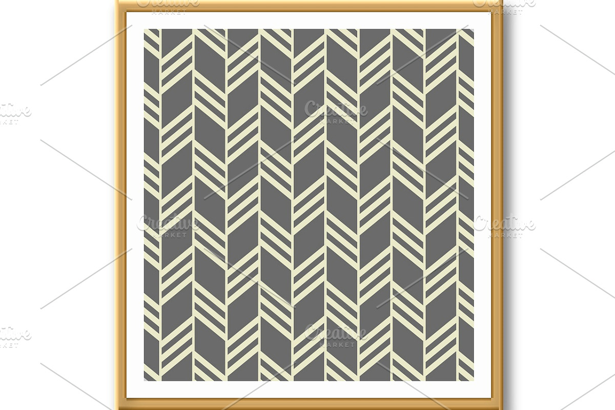 Geometric seamless pattern, a Pattern Graphic by RODINA (Photo 3 of 3)