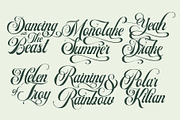 Artheria Classic Script, a Script Font by Fortunes Co (Thumbnail 10 of 13)