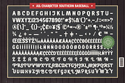 Southern Baseball Retro Athletic, a Serif Font by timelesstype.co (Thumbnail 14 of 15)