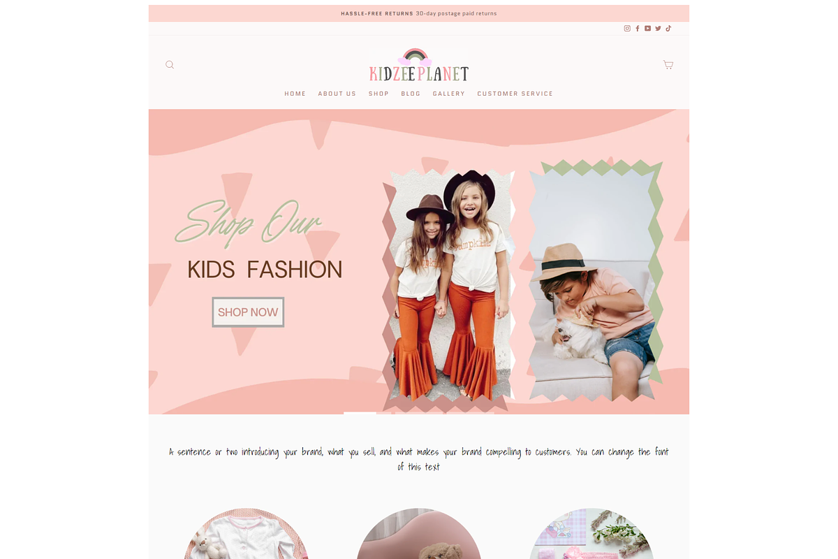 Kidz - Shopify theme |, a Templates & Theme by Millennials Marketing (Photo 1 of 9)