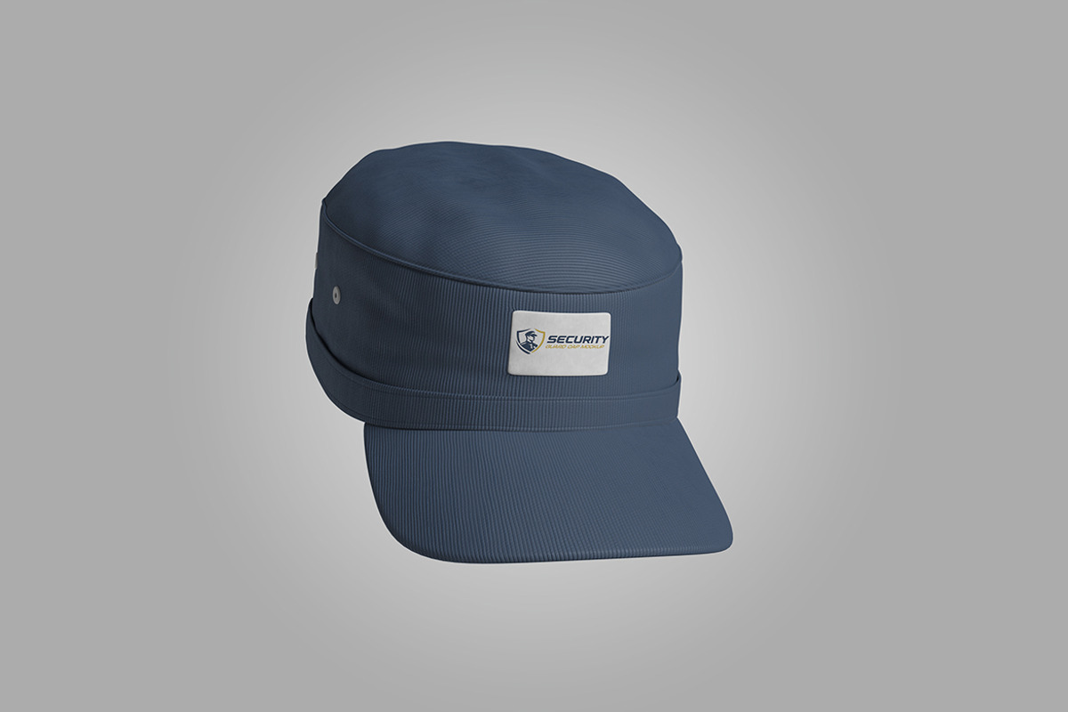 Security Cap Mockup for Branding, a Hat Mockup by My Code Std (Photo 4 of 5)