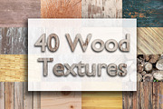40 Wood Textures, a Texture Graphic by De todo un poco (Thumbnail 1 of 5)