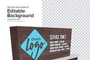 Frontage Church Sign Mockup, a Product Mockup by IFBdesign (Thumbnail 2 of 4)