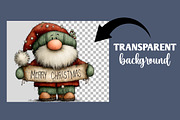 Whimsical christmas Santa clipart, an Illustration by Designworld (Thumbnail 2 of 6)