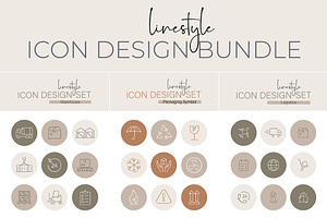 Icon Design Bundle Logistics, an Outline Icon by pepulousdsg