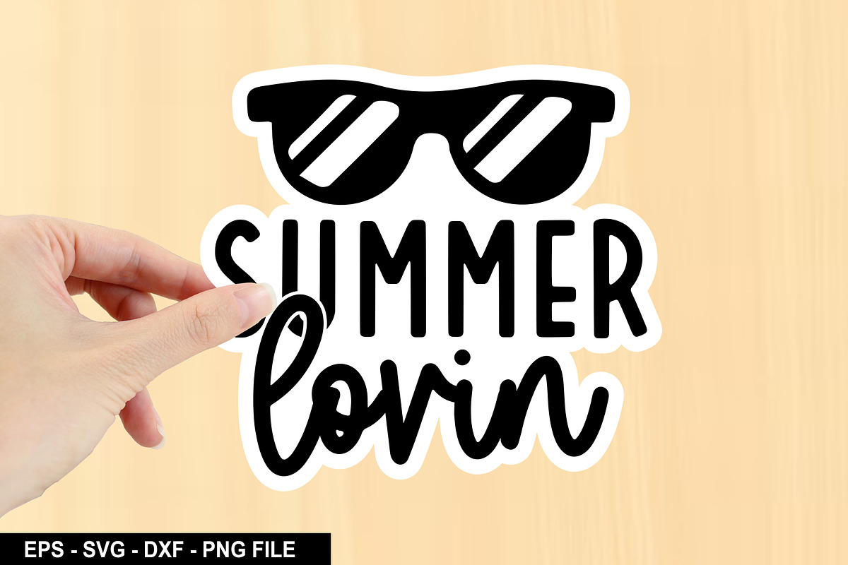 Summer Sticker SVG Bundle, an Illustration by crative8112 (Photo 8 of 11)